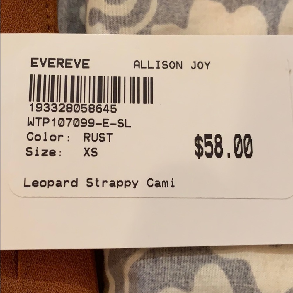 Allison Joy Leopard Strappy Cami - Picture 9 of 9